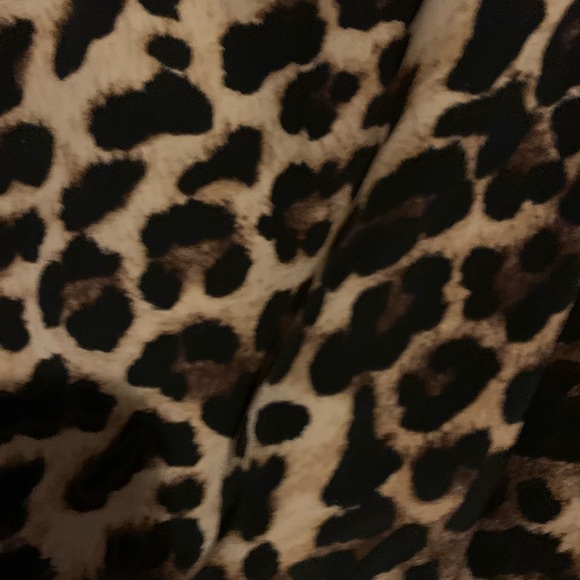 Forever 21 brown leopard strapless romper NWOT M - Picture 9 of 9